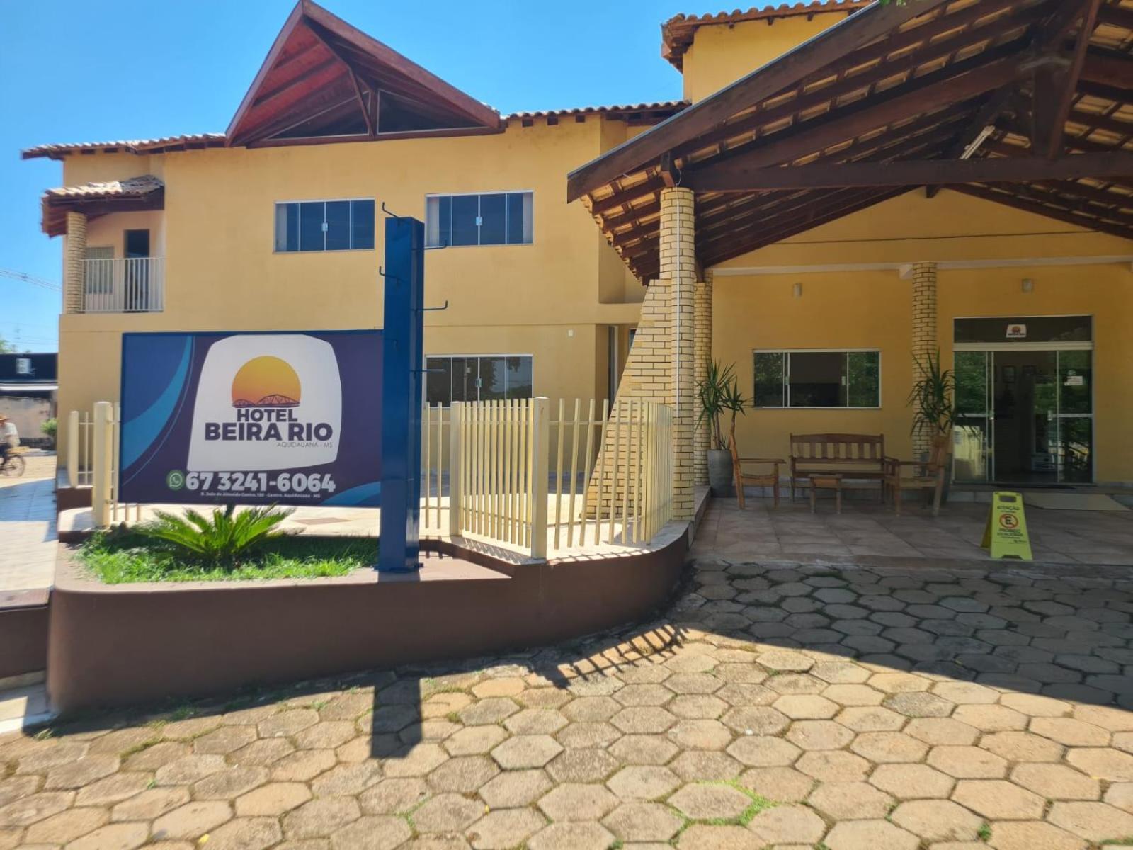 Hotel Beira Rio Акидауана Экстерьер фото